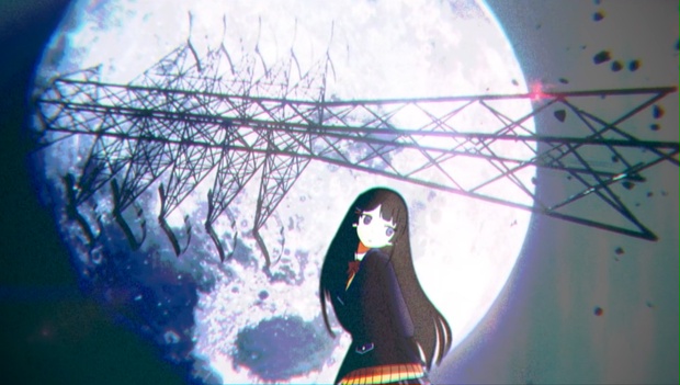 画面端で光るレンズフレア映像素材のプレビュー